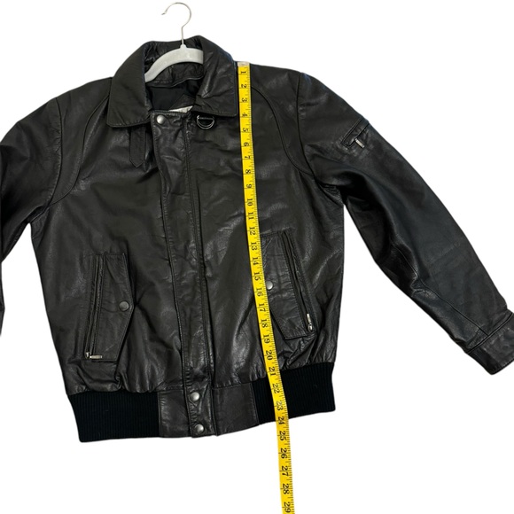 Vintage High Sierra Bomber Leather Jacket - Picture 4 of 13